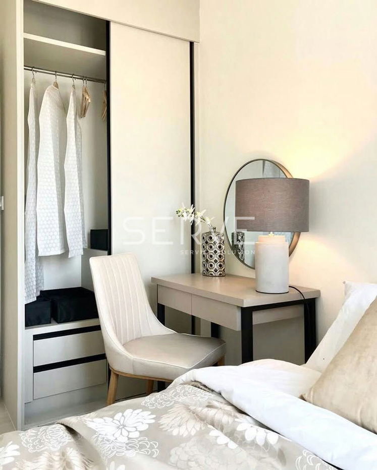 picture 2 Beds Large Room Good Location Next to MRT Phetchaburi 130 m. & Arl Makkasan 20 m. / For Rent-Life Asoke - 6/12