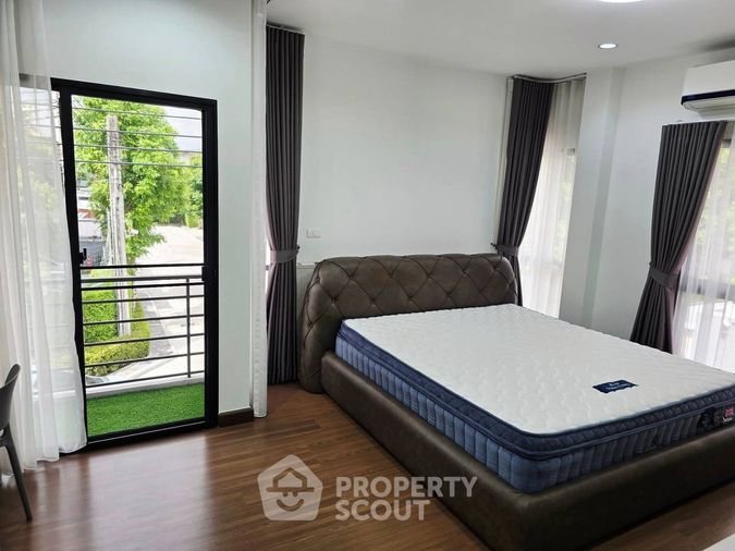 4-bed house for rent, 225 sqm, 56.3 sq wah, Baan Lumpini Suanluang Rama 9