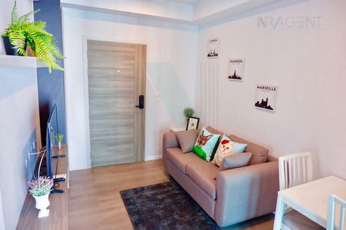 For rent Notting Hill Sukhumvit 105 2 bedrooms 7th floor Building C near BTS Bearing.