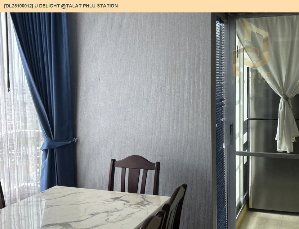 picture DL25100012 Condo for rent, U Delight @Talat phlu Station near BTS Talat Phlu, ready to move in, call urgently 0638692663 LineID @534wlwof - 7/17