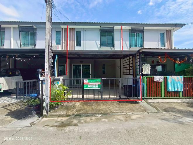 รูป ทาวน์เฮ้าส์ สำหรับขาย บ้านพฤกษา 125 ลาดกระบัง-สุวรรณภูมิ 3 หนองปรือ บางพลี สมุทรปราการ - รูปที่ 1/28