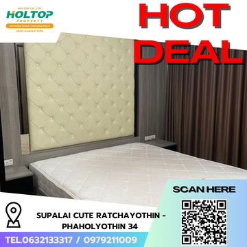 #R6747  🎉 011068 Condo for rent Supalai Cute Ratchayothin - Phaholyothin 34