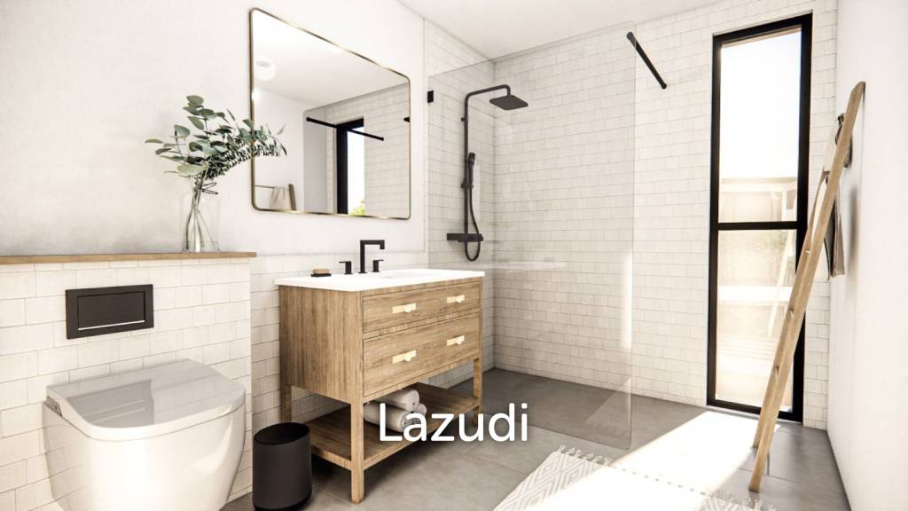 รูป Modern 2-Bed Home - 250m to Lamai Beach - รูปที่ 10/12