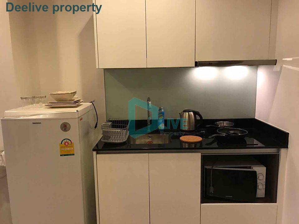 picture DL002368 Condo for rent, Quinn Ratchada 17 near MRT สุทธิสาร, ready to move in, call urgently 0638692663 LineID @655ebbvc - 6/8