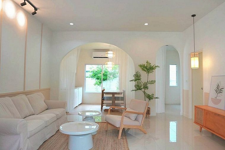 ทาวน์เฮ้าส์ พฤกษาดีไลท์เดอลอฟท์ ดอนเมือง-ม.รังสิต ฟีลบ้านเดี่ยว พื้นที่เยอะ (Townhouse for Rent Don Mueang-Rangsit)