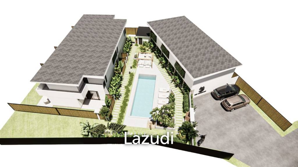 รูป Modern 2-Bed Home - 250m to Lamai Beach - รูปที่ 12/12