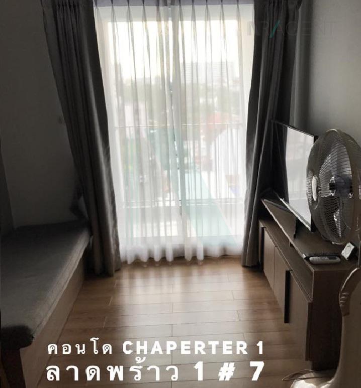 picture For Rent Condo CHAPTER ONE THE CAMPUS LADPRAO 1 Building 1, Floor 8,1 bed room, Room size 28.00 sqm - 1/8
