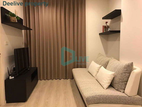 DL002368 Condo for rent, Quinn Ratchada 17 near MRT สุทธิสาร, ready to move in, call urgently 0638692663 LineID @534wlwof