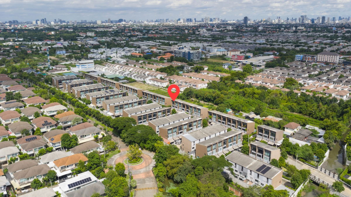 รูป Rare Corner Unit!! บ้านกลางเมือง ราชพฤกษ์ – แบนรค์ AP  ทาวน์โฮม 3 ชั้น หลังมุมตรงข้าม Central Westville แต่งครบ บิ้วอินทั้งหลัง - รูปที่ 2/27
