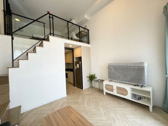 Condo Siamese Rama9 For Rent Duplex Room 