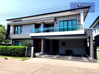 บ้านเดี่ยวให้เช่า : The City Bangna | บ้านขนาดรอง TOP โครงการ แปลงมุมถนนเมน จัดทิศฮวงจุ้ยทั้งหลัง 房屋面积仅次于TOP项目,位于主干道拐角处,整个房屋按照风水方向布置。 #2025100112153