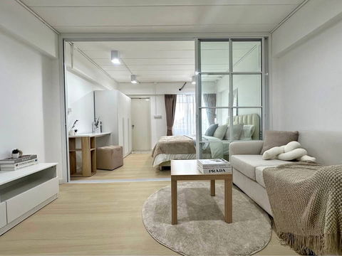 S2942 ขายห้องสวย Studio zone condo ห้องแต่งสวย เฟอร์นิเจอร์ใหม่