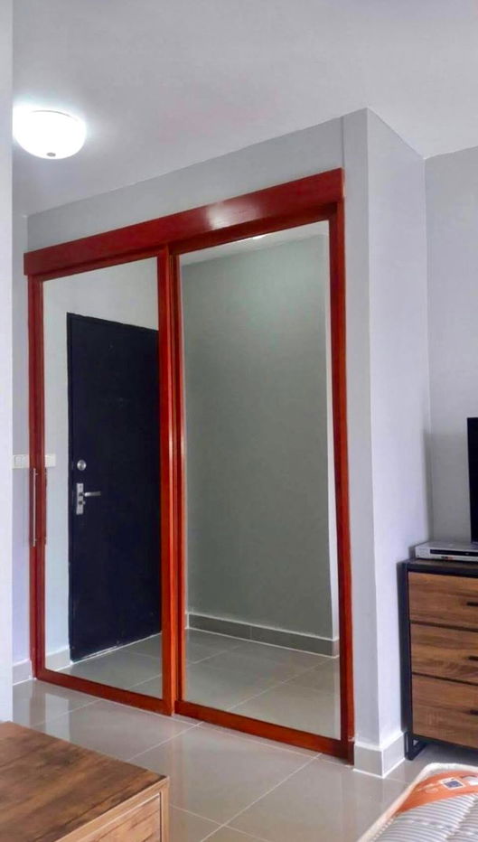 รูป code : D141 ให้เช่าคอนโด ไอ-เฮาส์ พระราม 9 - เอกมัย (I-House Rama IX - Ekamai) | 26 ตร.ม. ชั้น 7 เฟอร์นิเจอร์+เครื่องใช้ไฟฟ้าครบ ใกล้ถนนพระราม 9 - รูปที่ 3/9