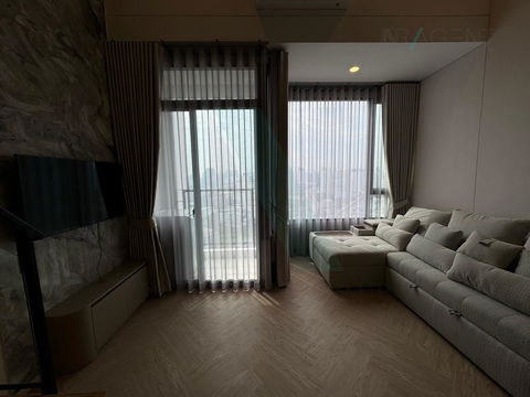 🚩 For Rent Condo LANDMARK @ MRTA STATION Building B, Floor 19,Duplex, Room size 46.00 sqm