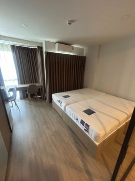 🍀🍀   (  ห้องว่าง  )   ให้เช่า  คอนโด ศาลายา วัน เรสซิเดนท์   🍀🍀   ชั้น   8   ขนาด  35.51   ตร.ม.  ตกแต่งครบ  พร้อมเครื่องซักผ้า
