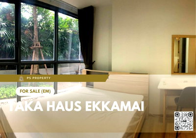 ขายคอนโด : ขายด่วน 📍 Taka Haus Ekkamai 📍 เฟอร์นิเจอร์ และ เครื่องใช้ไฟฟ้าครบ 