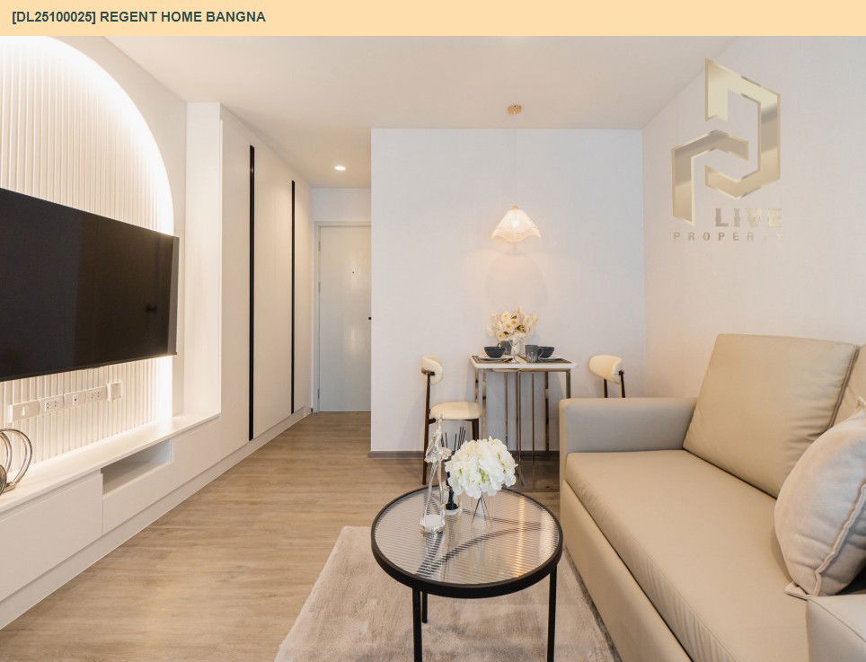 picture DL25100025 Condo for rent, Regent home bangna near BTS Bang Na, ready to move in, call urgently 0638692663 LineID @897iyzll - 14/14