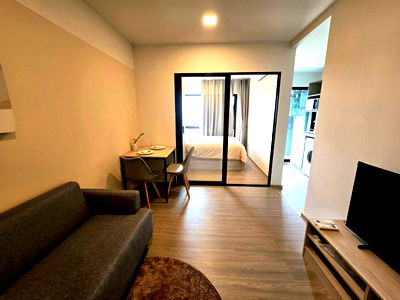 เช่าคอนโด บางแสน : 🌿สิ่งอำนวยความสะดวกครบ‼️สระว่ายน้ำ ฟิตเนส Co-working Space Dcondo Sense Bangsaen ค่าเช่าเพียง 10,000 บ./เดือน 📞061-6161426🟢LINE: @wsrcondo