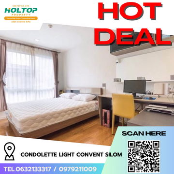 #R6733  🎉 011068 Condo for rent  Condolette Light Convent Silom