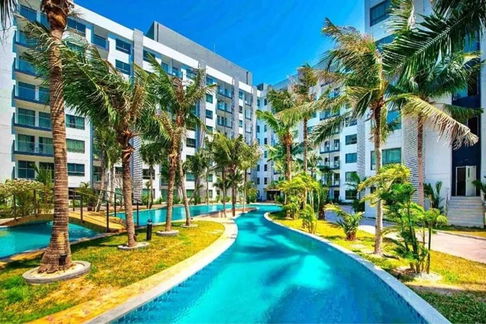 ✨🔥ปล่อยเช่าคอนโด Arcadedia beach resort พัทยา วิวสระ ตกแต่งพร้อมเข้าอยู่🔥✨