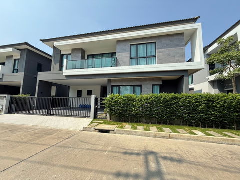 Single house for rent, The City Bangna, fully furnished, ready to move in NH0021