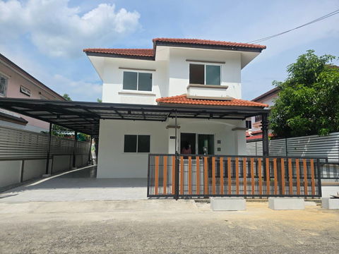 บ้านเดี่ยว ราคาถูกสุดในโครงการ กว้างขวาง ทำเลดี หมู่บ้าน เคซี.การ์เด้นโฮม11 ถนนนิมิตใหม่40 คลองสามวา แต่งใหม่พร้อมอยู่ แถมเฟอร์นิเจอร์