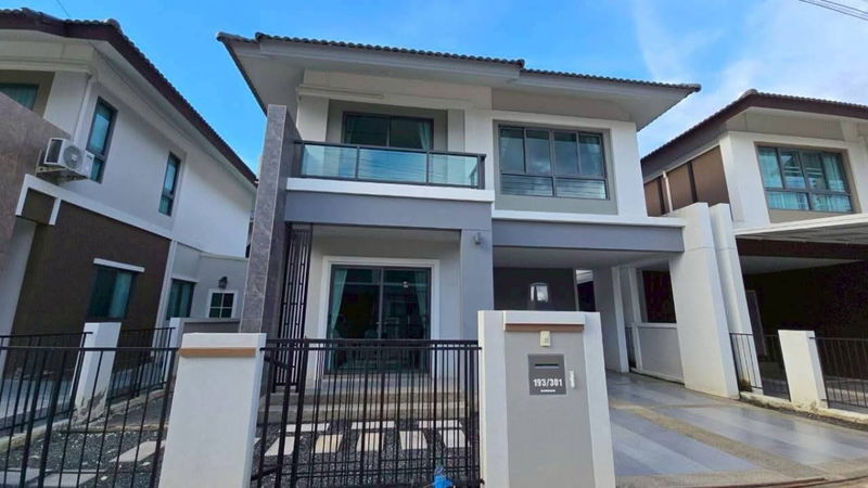 บ้านเดี่ยวให้เช่า : ให้เช่า กาญจน์กนก 𝟏𝟐 เฟส 𝟑 ใกล้ 𝐔𝐂𝐈𝐒, 𝐀𝐁𝐒, 𝐀𝐂𝐈𝐒, 𝐈𝐧𝐭'𝐥 𝐒𝐜𝐡𝐨𝐨𝐥 บ้านเดี่ยวหลังใหญ่ เฟอร์ครบ พร้อมอยู่ T.0946511456