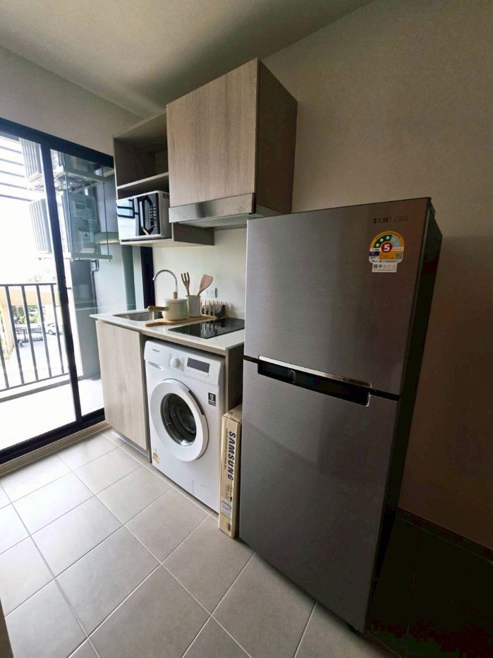 รูป 🚆เดินทางสะดวก‼️ ใกล้สุขุมวิท + มอเตอร์เวย์ ห้องใหม่ Fully Furnished Dcondo Sense Bangsaen ค่าเช่า 10,000 บ./เดือน 📞061-6161426 - รูปที่ 9/10