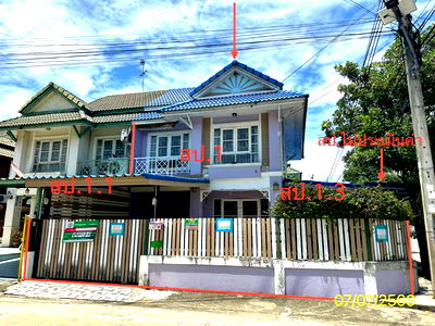 บ้านเดี่ยว บางบัวทอง นนทบุรี : บ้านเดี่ยว สำหรับขาย บ้านพฤกษา 19 บางคูรัด บางบัวทอง นนทบุรี