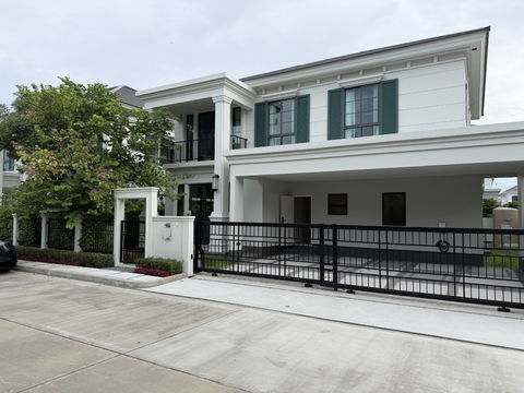 Luxury Detached House Setthasiri Bangna KM.10 (Sansiri), 4 Bed, 247 sq.m., Exclusive Location Near Clubhouse!