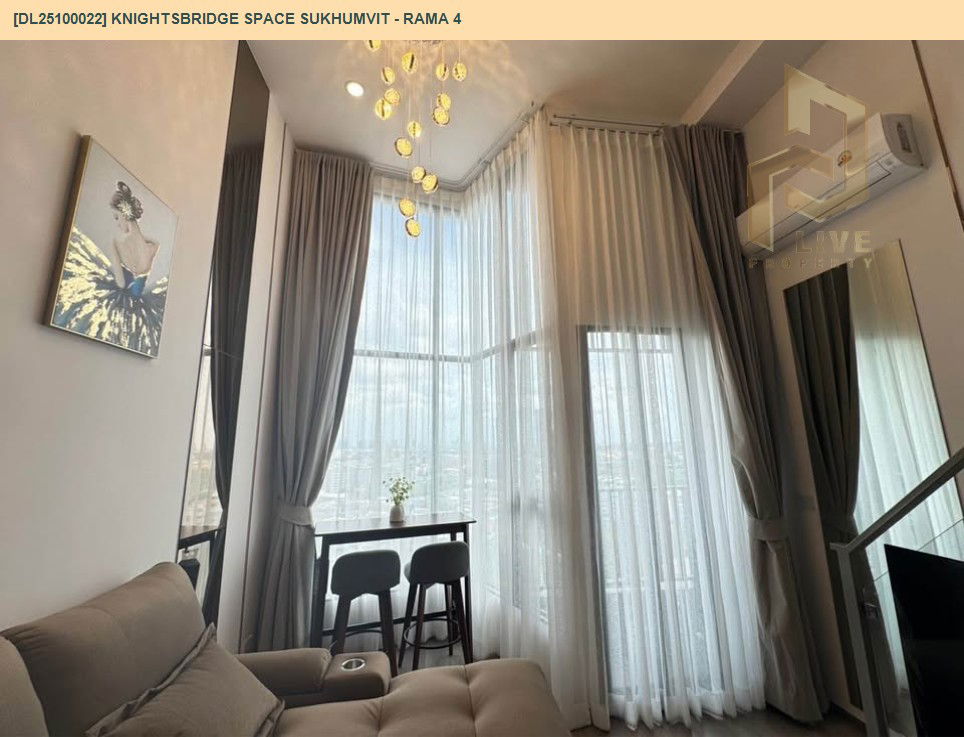 รูป DL25100022 ให้เช่าคอนโด ไนท์บริดจ์ สเปซ สุขุมวิท - พระราม 4 (KnightsBridge Space Sukhumvit - Rama 4) ใกล้ - พร้อมเข้าอยู่ โทรด่วน 0616298946 LineID @523dslwi - รูปที่ 14/22