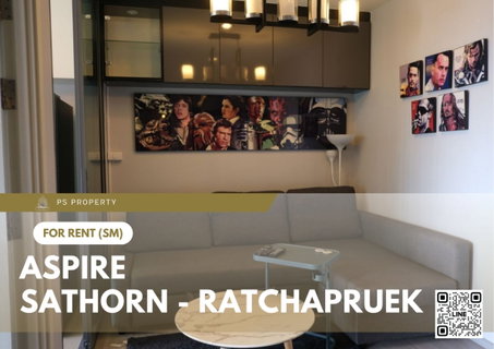 รูปภาพ ให้เช่า ✨ Aspire Sathorn - Ratchapruek ✨ เฟอร์นิเจอร์ และ เครื่องใช้ไฟฟ้าครบ ใกล้ BTS บางหว้า