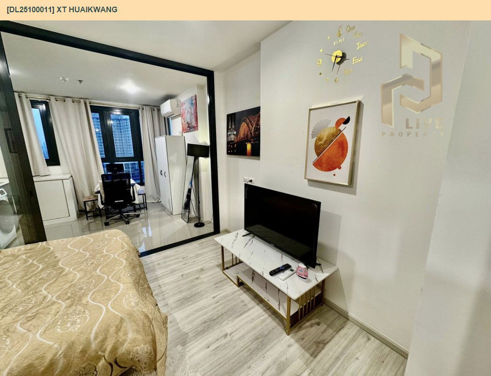 รูป DL25100011 ให้เช่าคอนโด เอ็กซ์ที ห้วยขวาง (XT HUAIKWANG) ใกล้ MRT ห้วยขวาง พร้อมเข้าอยู่ โทรด่วน 0656133286 LineID @897iyzll - รูปที่ 7/12