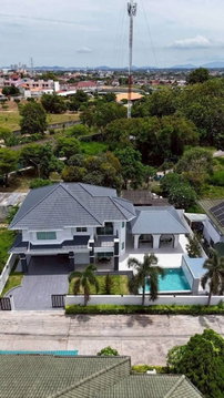 Luxury house for sale, move in ready, Greenfield Villa 2 Village, Pattaya, Bang Lamung, Chonburi