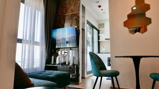 รูปภาพ 📌 Urgently for rent : The Tree Hua Mak Interchange beautiful room, fully furnished, ready to move in. MD-95631
