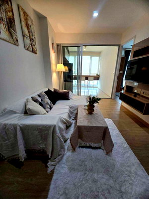 คอนโดให้เช่า : Newly Renovated Room |  1B1B 45 ตร.ม. ชั้นสูง20+ พร้อมอ่างอาบน้ำเฟอร์ครบพร้อมเข้าอยู่ 