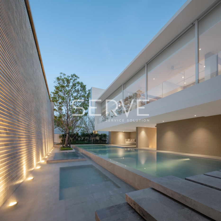 picture Brand New 4 Beds Fully furnished  Private Lift Good Location Close To MRT Lat Phrao 83  @  Noble Terra Rama 9 Ekamai  - 6/10