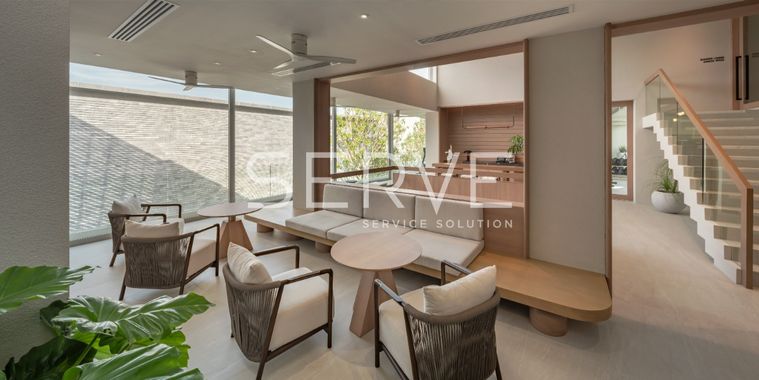 4-bed house for rent, 382 sqm, 95.5 sq wah, Noble Terra Rama 9 - Ekamai
