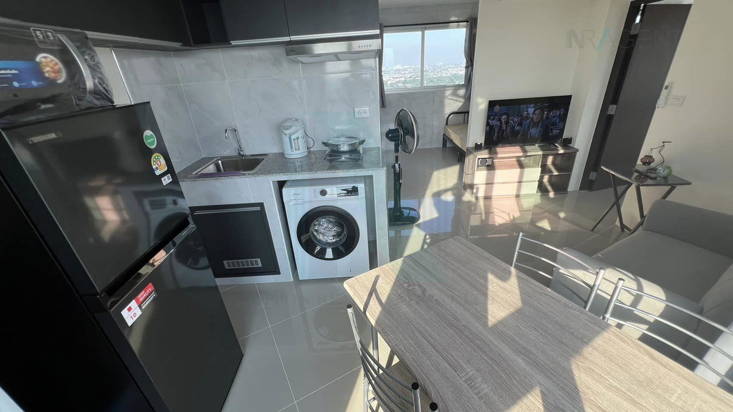 picture For Rent Condo ASAKAN PLACE SRINAKARINDRA Building 1, Floor 36,2 bed room, Room size 42.00 sqm - 6/8