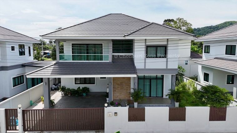 มาใหม่ให้เช่าบ้านเดี่ยวหลังใหญ่ ม.ทิพย์สิริวิลเลจ บางพระ ศรีราชา