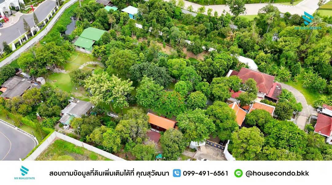 รูป ขายที่ดิน+บ้านเรือนไทย 2 ไร่กว่า ปากเกร็ด ,เมืองทอง ใกล้ทางด่วน  - รูปที่ 15/18