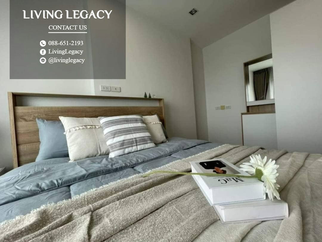 รูป LX5RT7UQ ให้เช่าคอนโด Rich Park @ Triple Station 30 ตร.ม. ชั้น 33 line id : @livinglegacy - รูปที่ 3/7