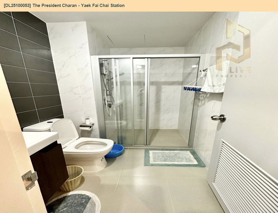 picture DL25100053 Condo for rent, The President Charan - Yaek Fai Chai Station near MRT แยกไฟฉาย, ready to move in, call urgently 0638692663 LineID @655ebbvc - 10/10