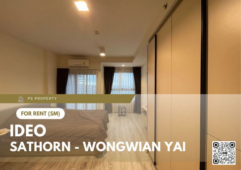 For rent 📍 IDEO Sathorn - Wongwian Yai 📍 Fully furnished and equipped, near BTS Wongwian Yai