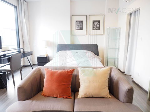 ให้เช่าคอนโด ไอดีโอ โมบิ รางน้ำ อาคาร 1 ชั้น 15 สตูดิโอ ขนาด 36 ตรม ใกล้ สวนสันติภาพ