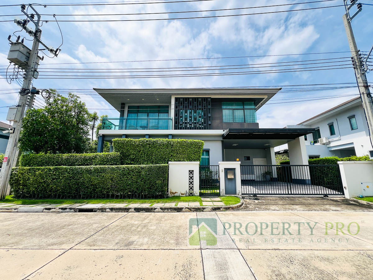 รูป ขาย บ้าน เศรษฐสิริ พัฒนาการ บ้านเดี่ยว แบบ 4 ห้องนอน 78 ตรว 260 ตรม หลังมุม มีห้องแม่บ้าน ใกล้ สุวรรณภูมิ อ่อนนุช ประเวศ เฉลิมพระเกียรติ : SL25S-021 - รูปที่ 2/25
