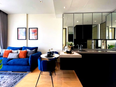 Condos for rent : TA8318📲LineID @556ryccg🚄1 Bedroom 44 sqm Floor38 28Chidlom Fully furnished near BTS Chit Lom, Central Chidlom
