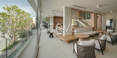 Brand New 4 Beds Fully furnished  Private Lift Good Location Close To MRT Lat Phrao 83  @  Noble Terra Rama 9 Ekamai 