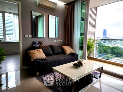 คอนโดให้เช่า : คอนโด 2-ห้องนอน ที่ ที.ซี. กรีน พระรามเก้า ใกล้ MRT พระราม 9 (ID 1857271)