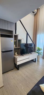 🎉 For Rent Condo ORIGIN PLUG & PLAY RAMKHAMHAENG TRIPLE STATION Building 1, Floor 4,Duplex, Room size 32 sqm
